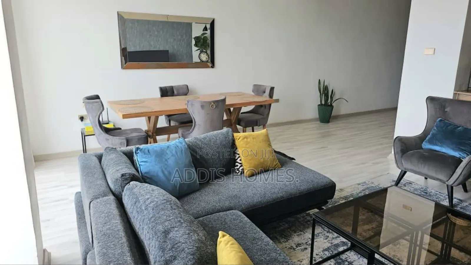 Furnished 4bdrm Apartment in Bole for rent