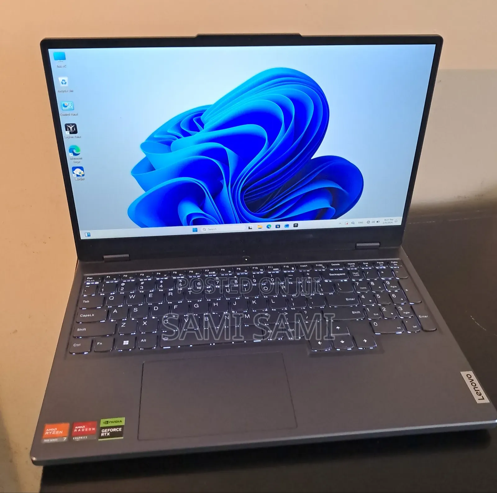 New Laptop Lenovo Legion 5 16GB AMD Ryzen 7 SSD 512GB