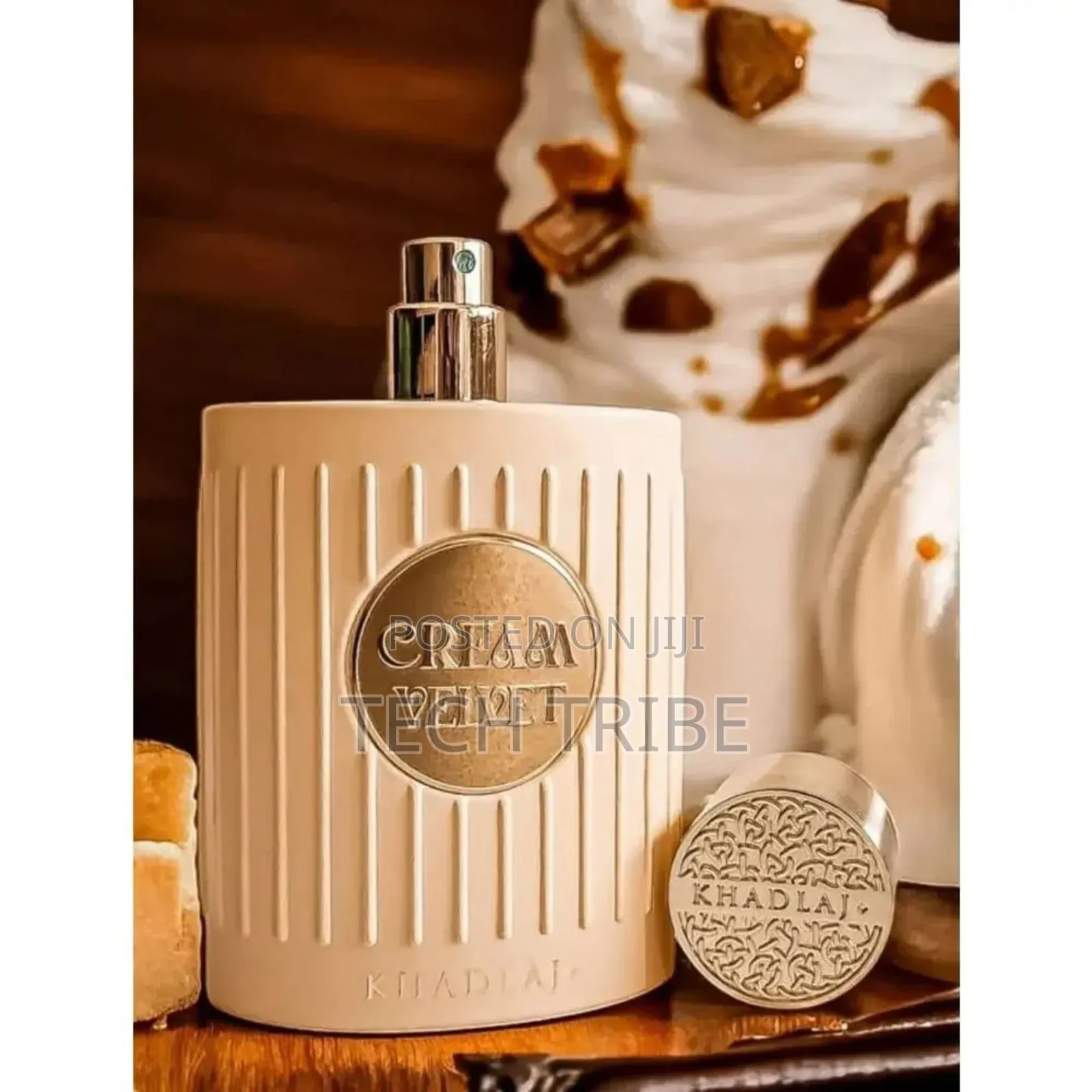 Khadlaj Cream Velvet Extrait De Parfum for Unisex 100ml.