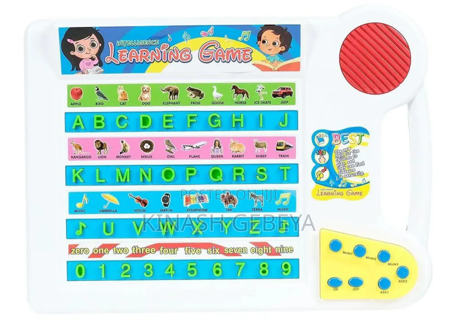 High Quality Kids Intelligence Learning Game