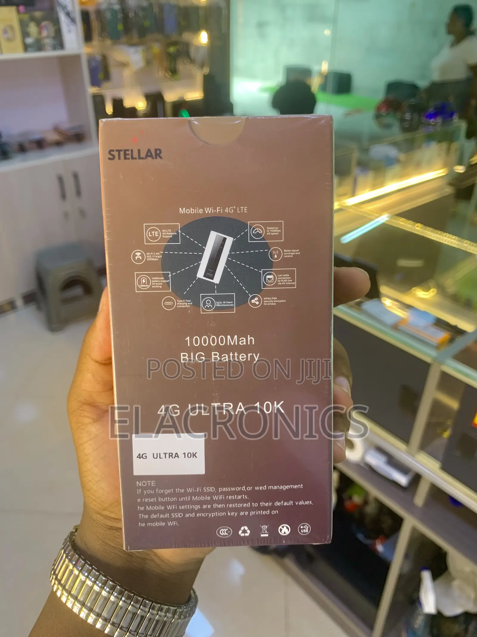 Stellar 4g Ultra - Massive 10,000mah Battery Router