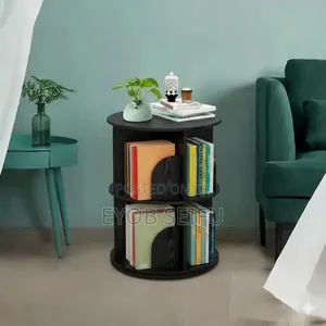 Asthetic Rotating Book Shelf