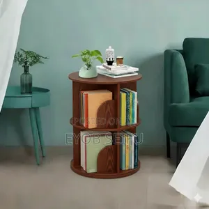 Asthetic Rotating Book Shelf