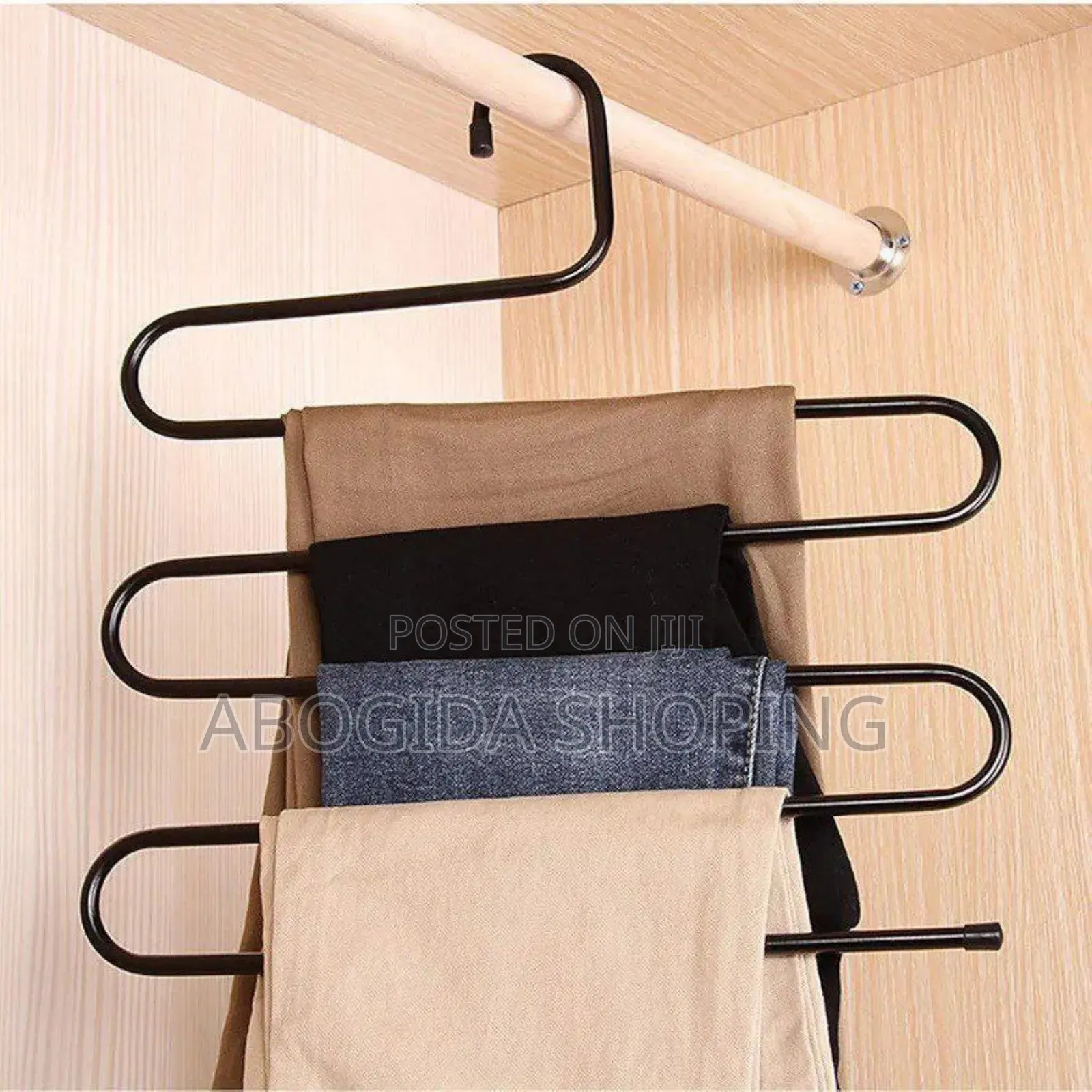 5-in-1 S-Shaped Trouser Hanger