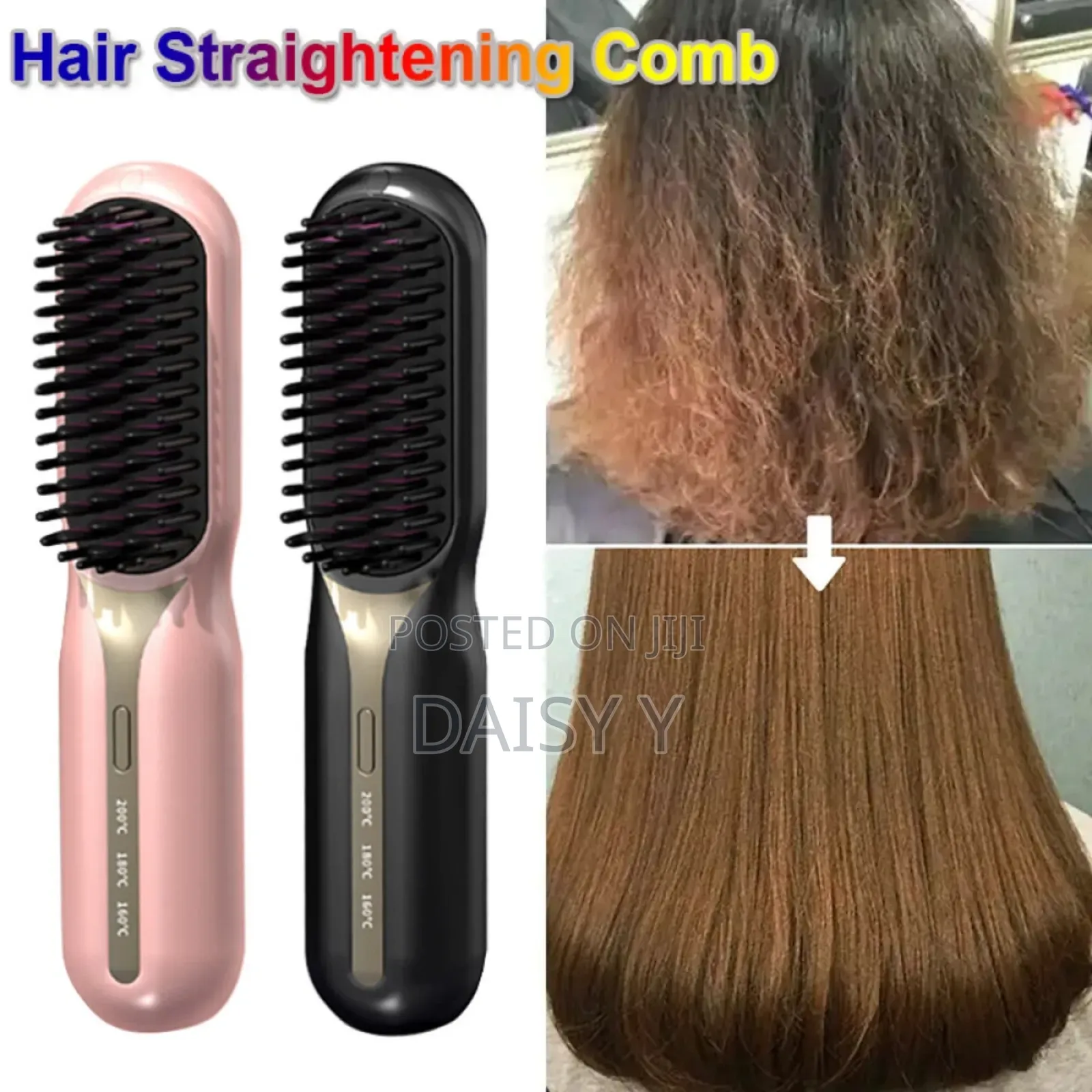 Hair Straightening Comb