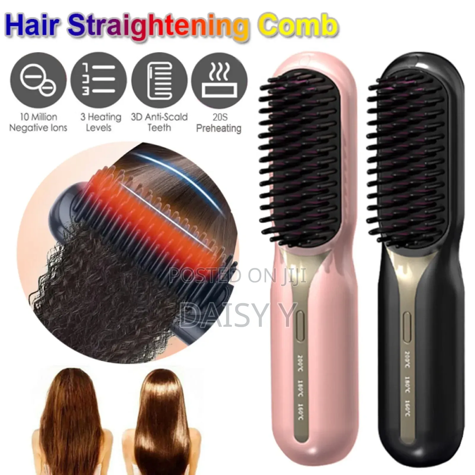 Hair Straightening Comb