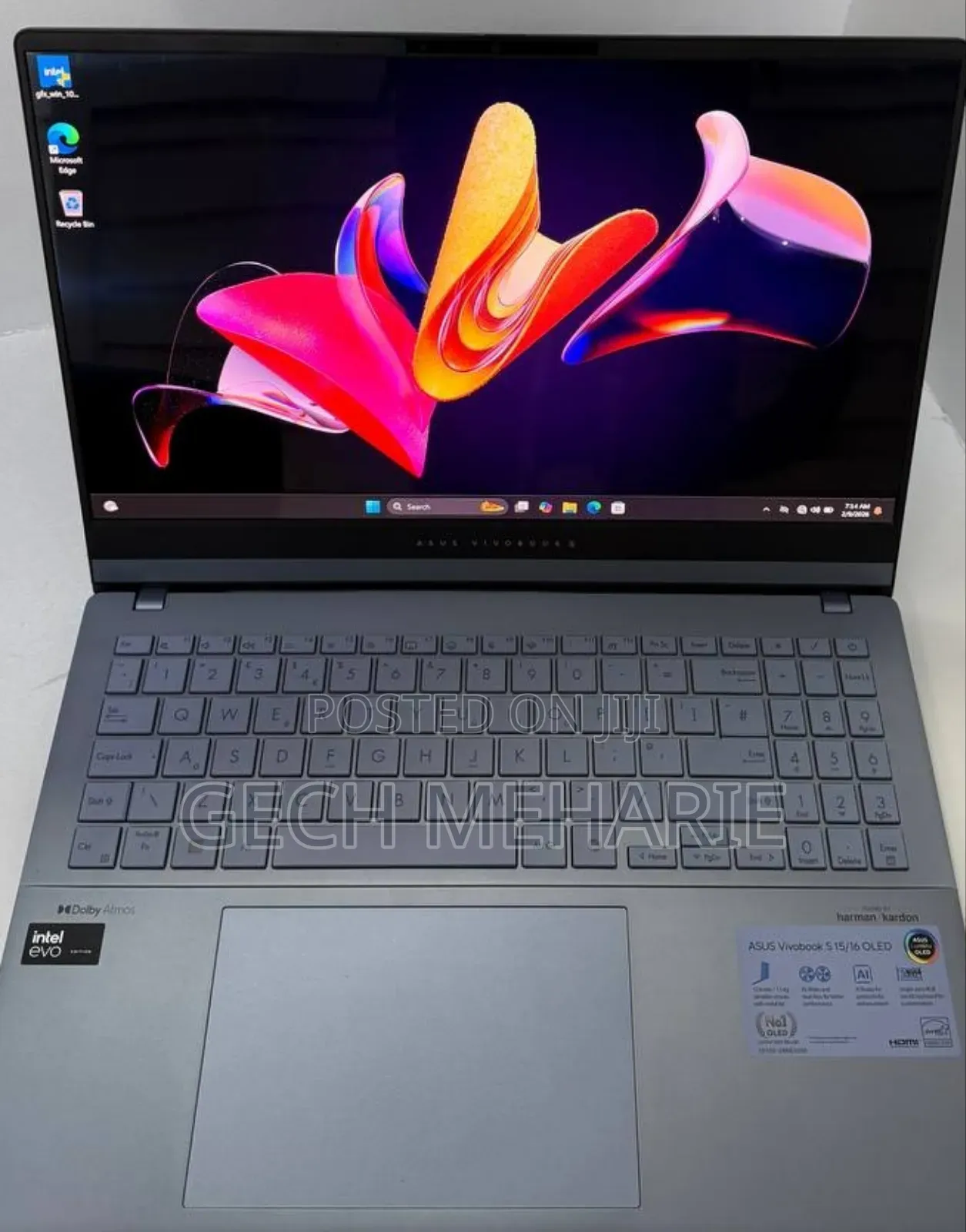 New Laptop Asus Vivobook 16 32GB Intel Core Ultra 9 SSD 512GB