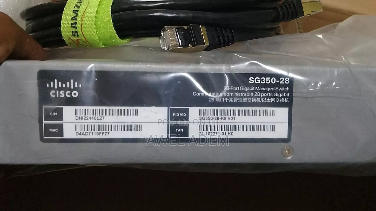 Cisco Sg350-28--Eu 28-Port Gigabit Managed Switch