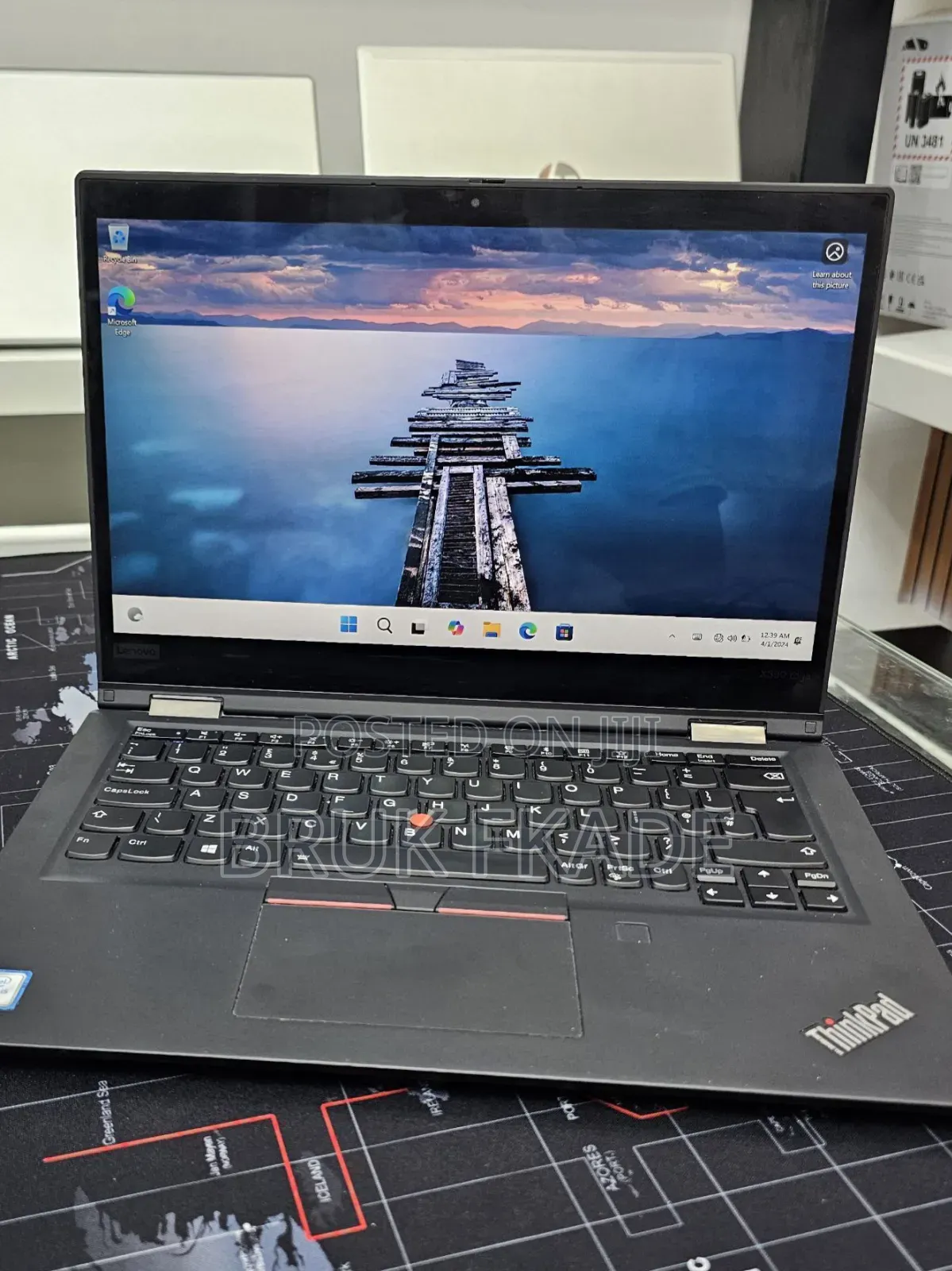 New Laptop Lenovo ThinkPad X390 Yoga 16GB Intel Core I5 SSD 512GB