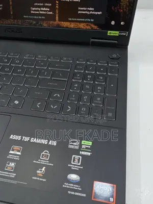 New Laptop Asus TUF Gaming A16 32GB AMD Ryzen 9 SSD 512GB