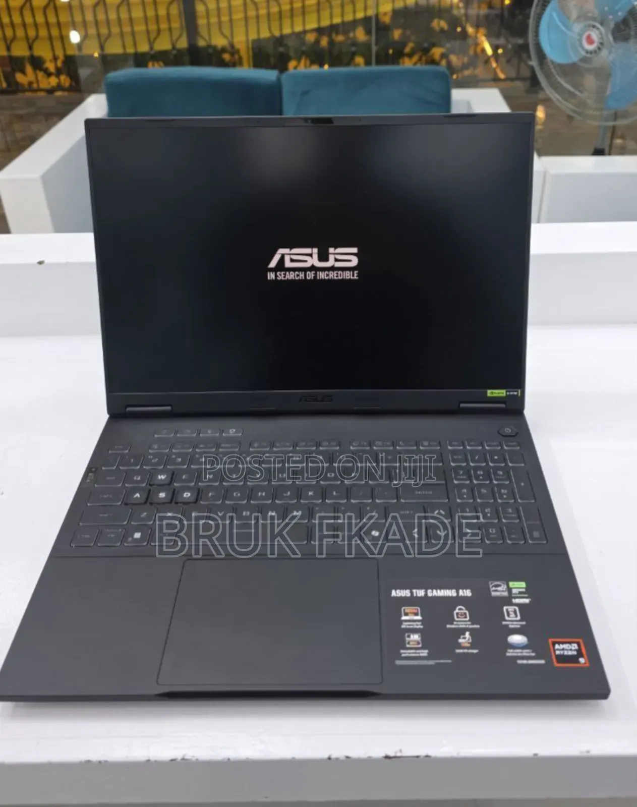 New Laptop Asus TUF Gaming A16 32GB AMD Ryzen 9 SSD 512GB