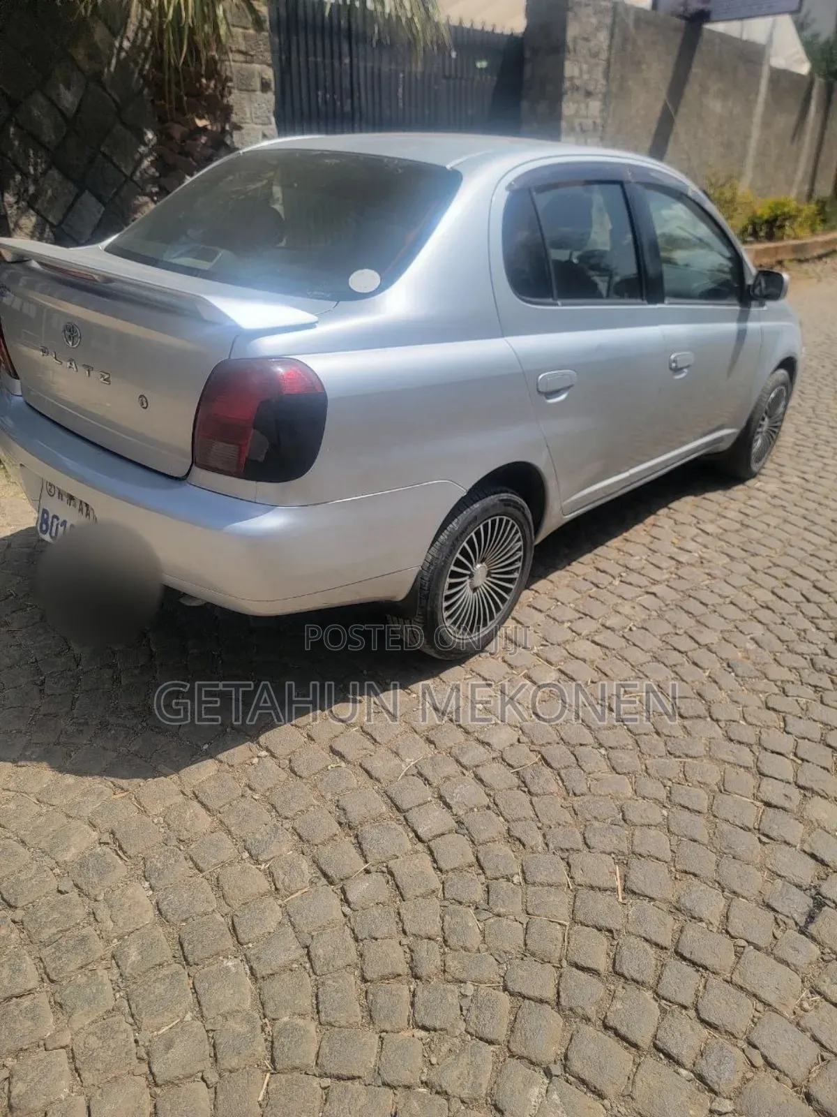 Toyota Platz 2002 Silver