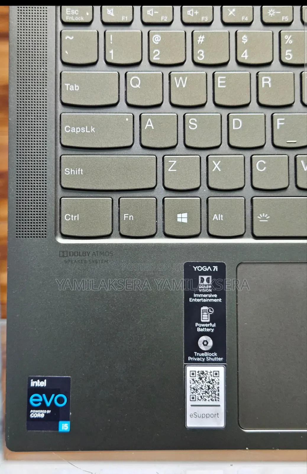 New Laptop Lenovo Yoga 7i 16GB Intel Core I5 SSD 512GB