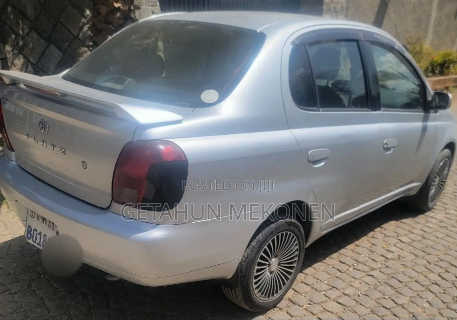 Toyota Platz 2002 Silver
