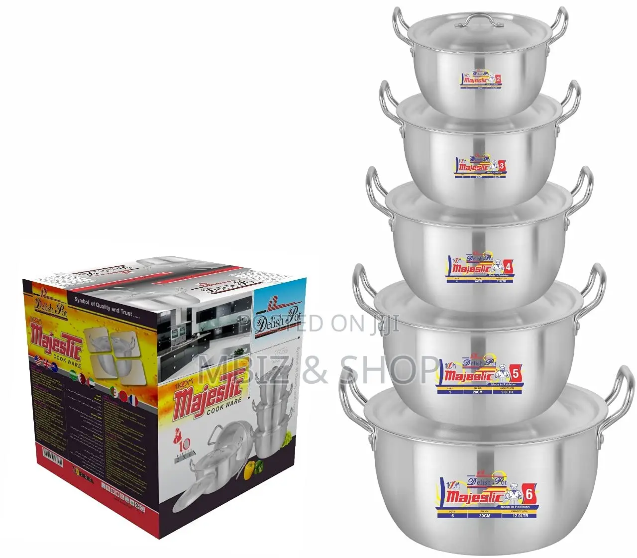 Majestic 5in1 Cookware Sets