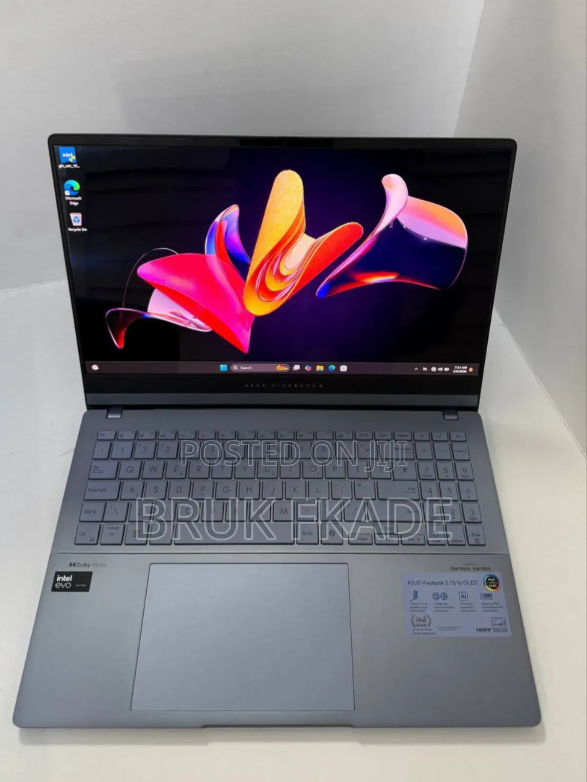 New Laptop Asus VivoBook S15 S510UN 32GB Intel Core Ultra 9 SSD 512GB