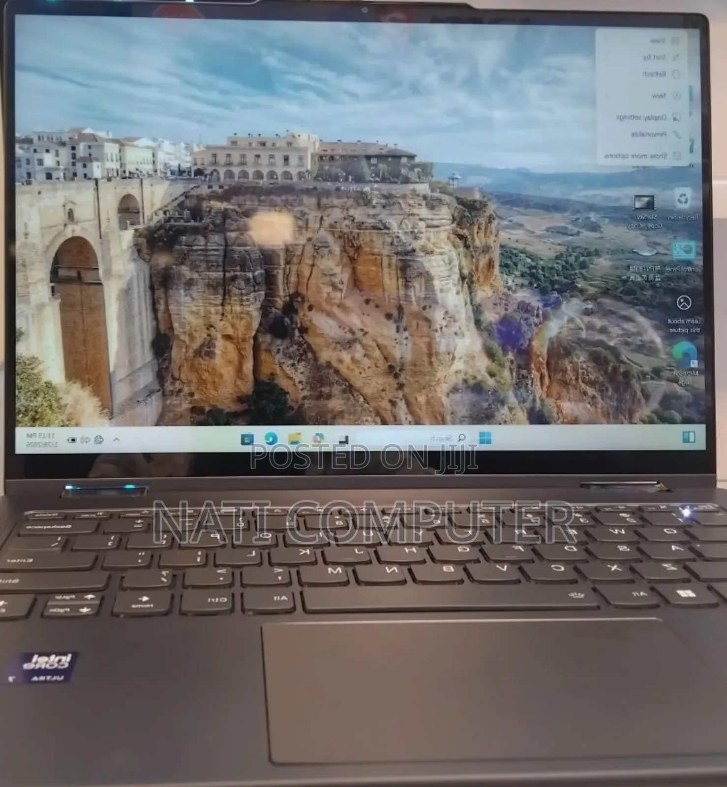 New Laptop Lenovo Yoga 7i 16GB Intel Core Ultra 7 SSD 1T