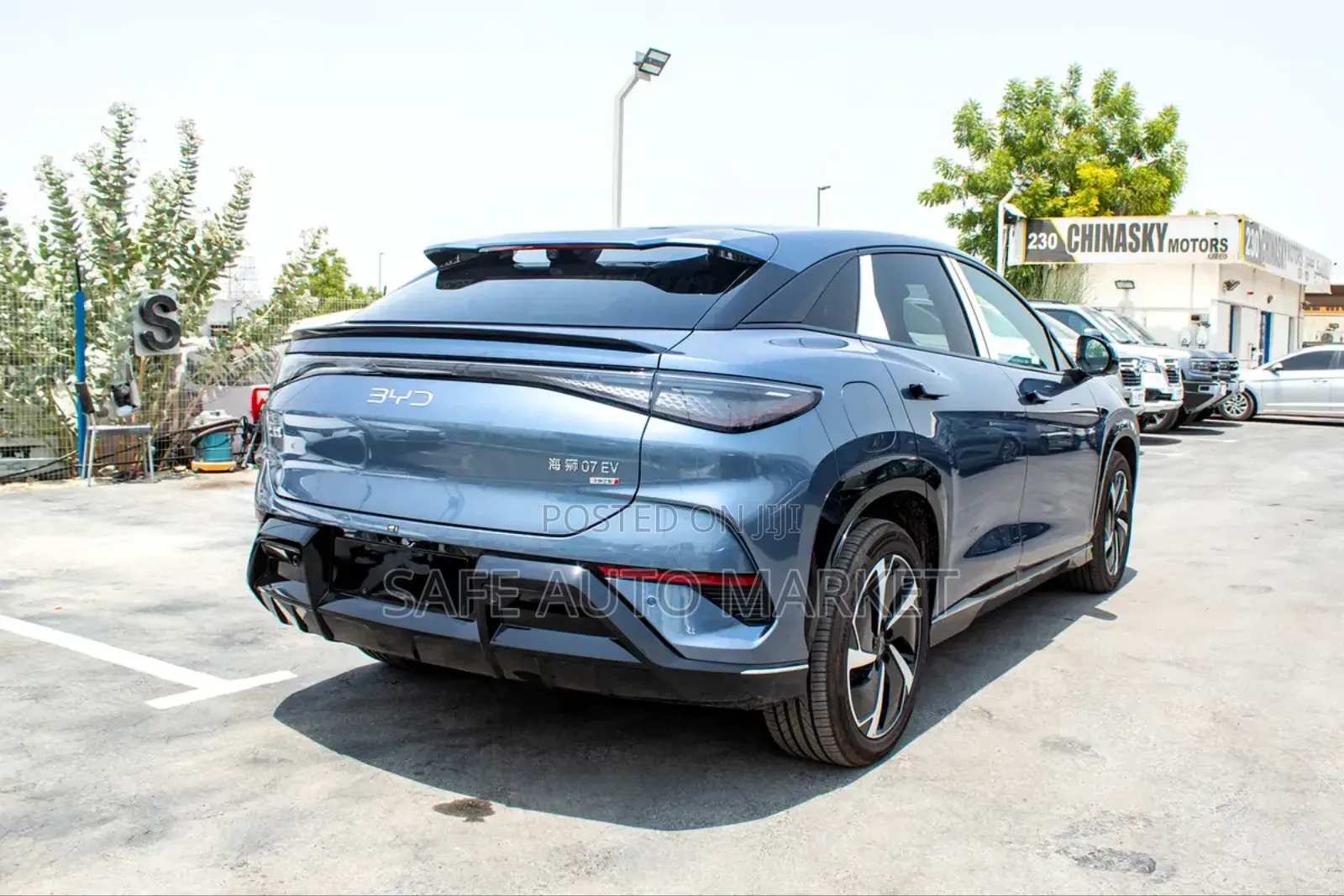 New BYD Sealion 7 EV 2025 Blue