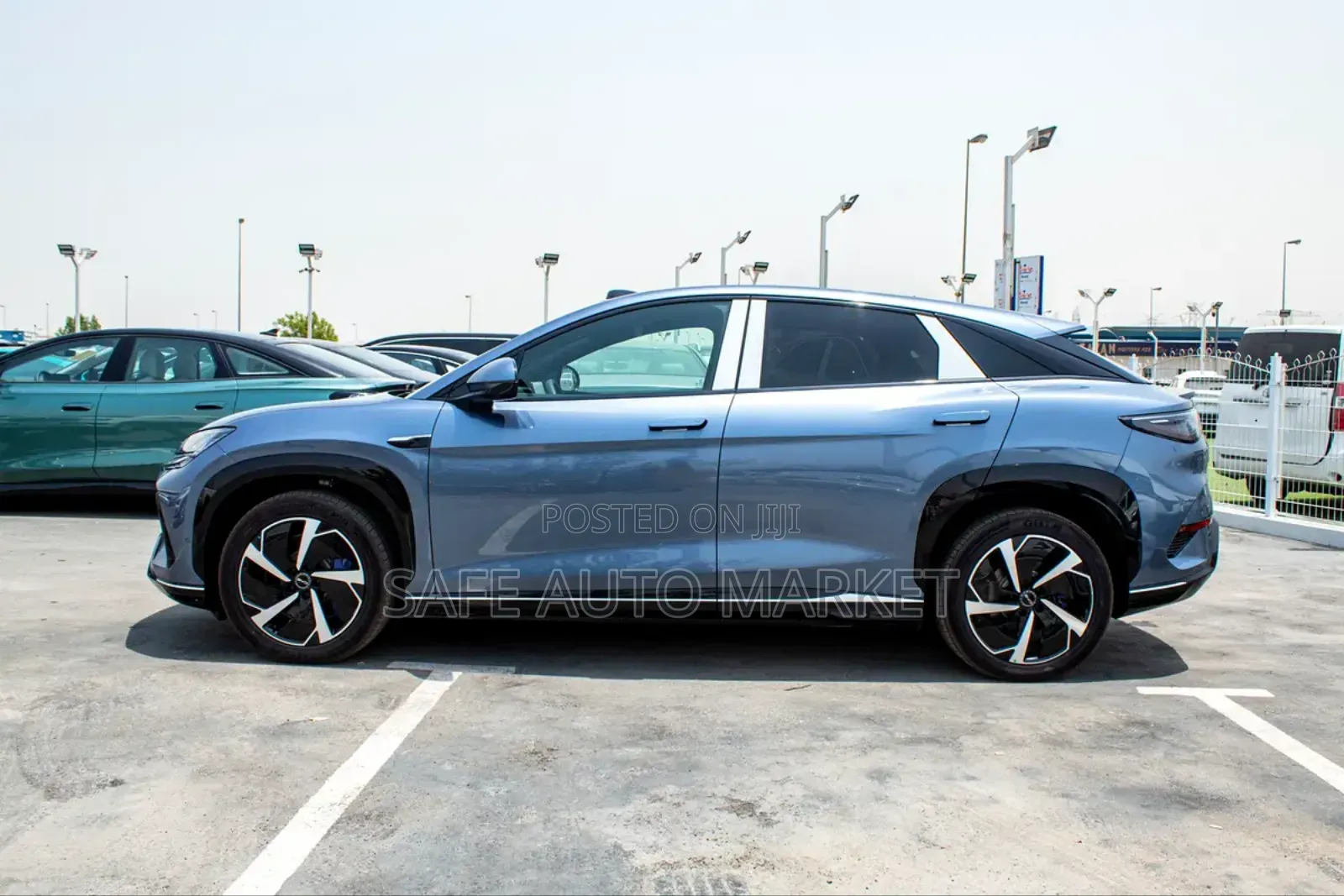 New BYD Sealion 7 EV 2025 Blue