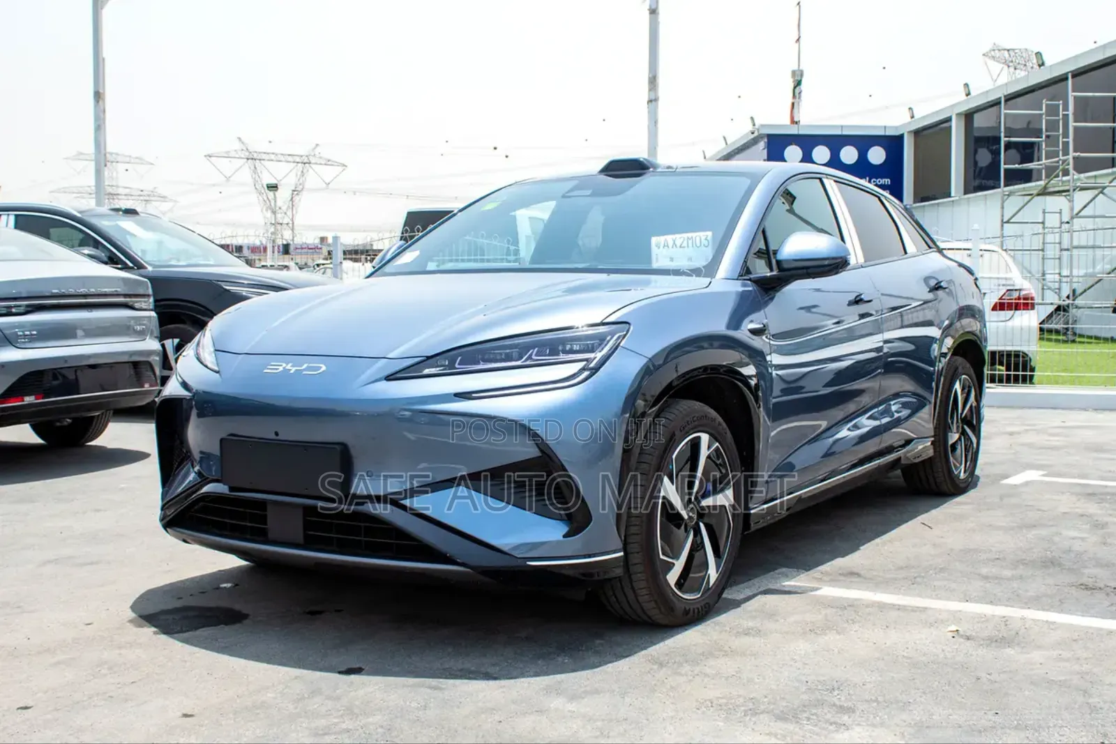 New BYD Sealion 7 EV 2025 Blue