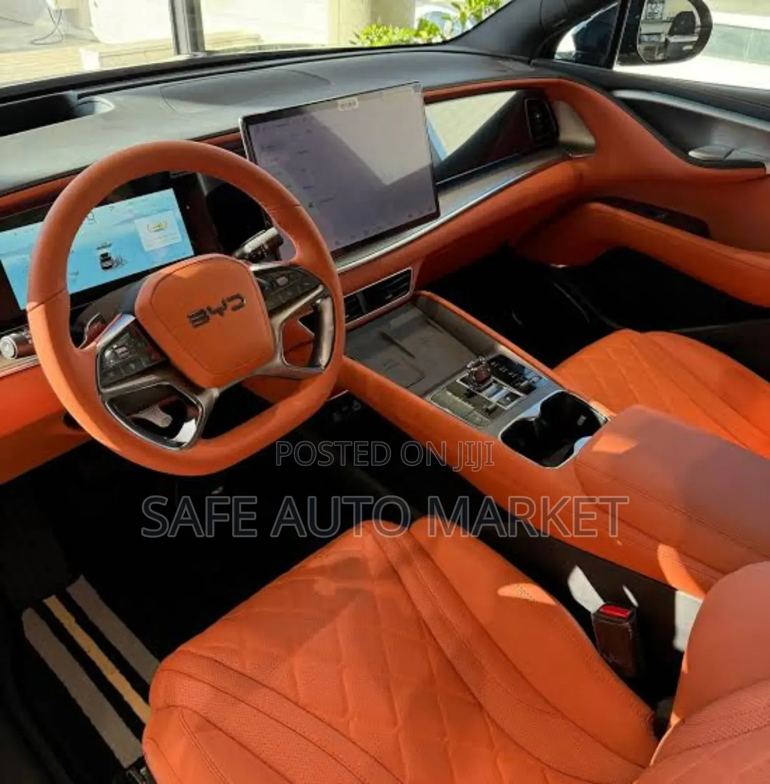 New BYD Sealion 7 EV 2025 Blue