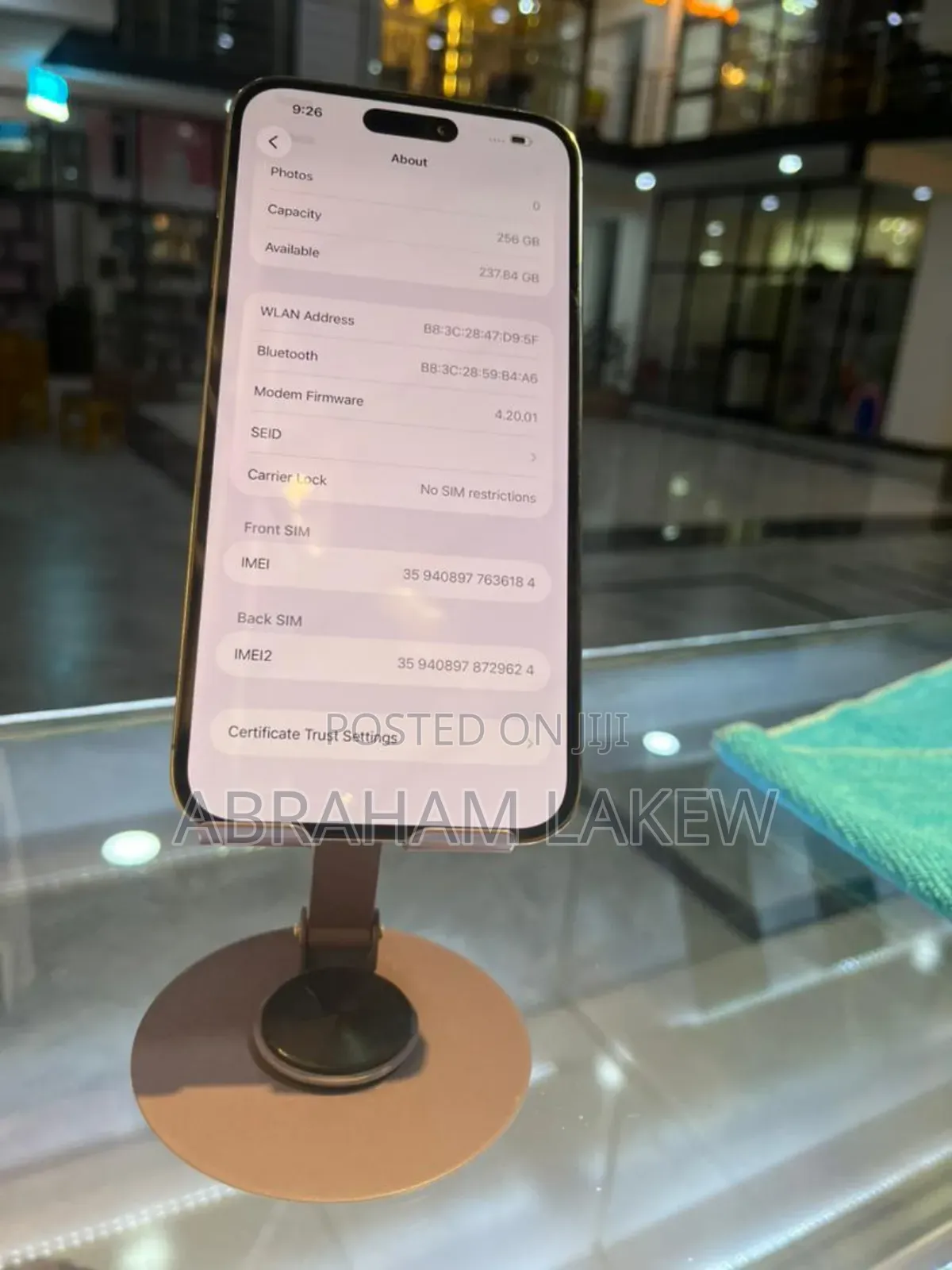 New Apple iPhone 14 Pro Max 256 GB Purple