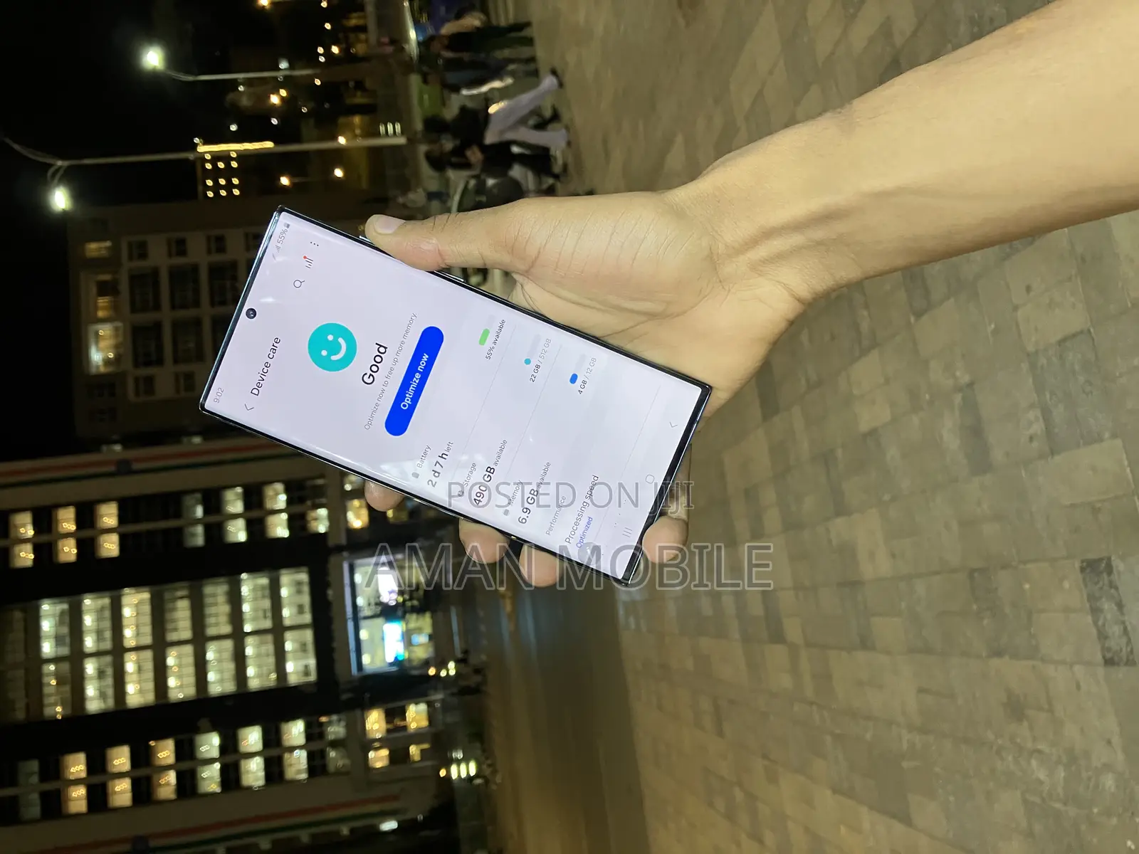 New Samsung Galaxy S22 Ultra 512 GB Blue