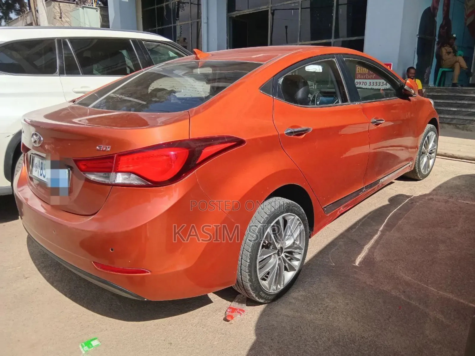 Hyundai Avante 2015 Burgundy