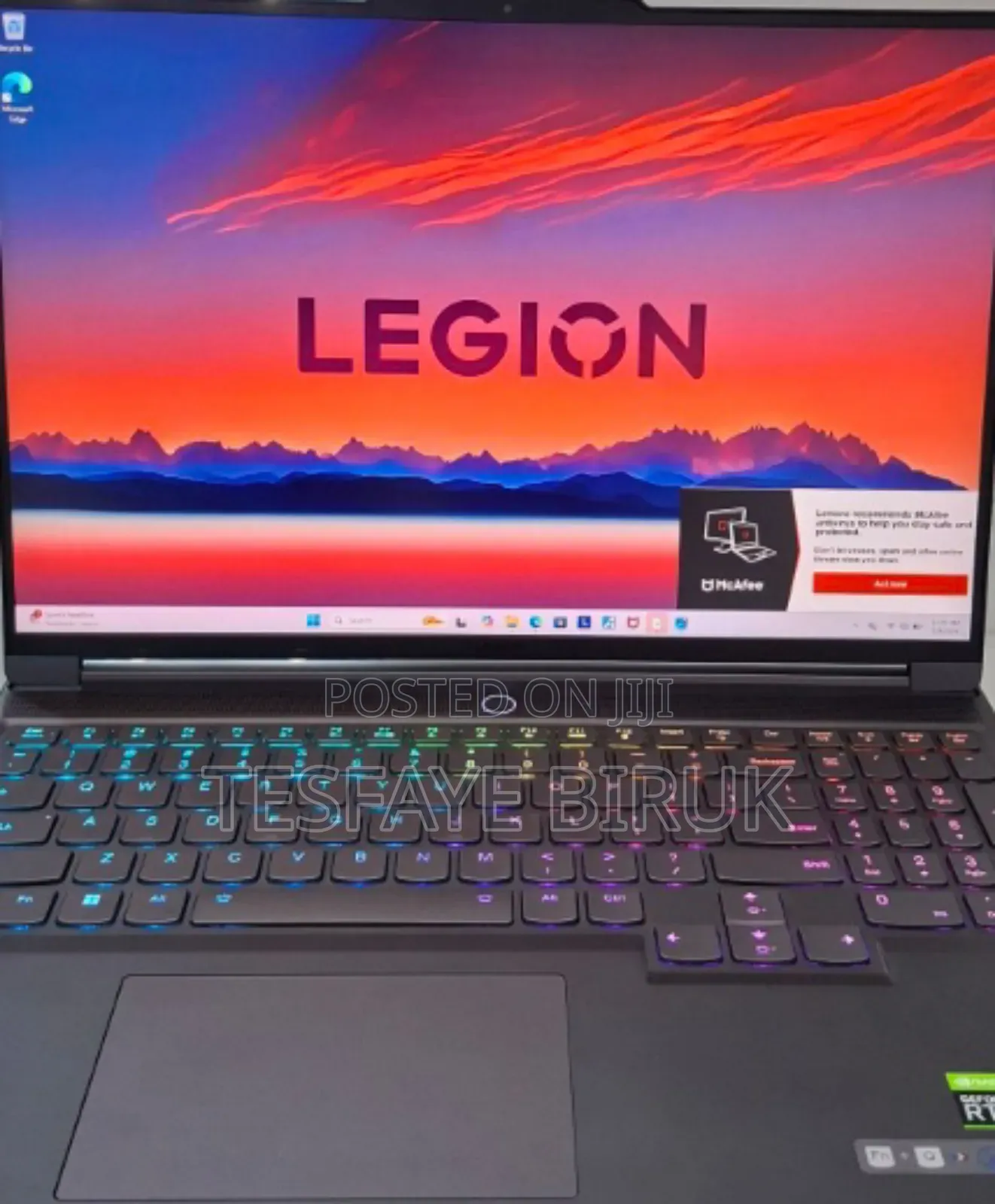 New Laptop Lenovo Legion 7 16GB Intel Core I9 SSD 1T