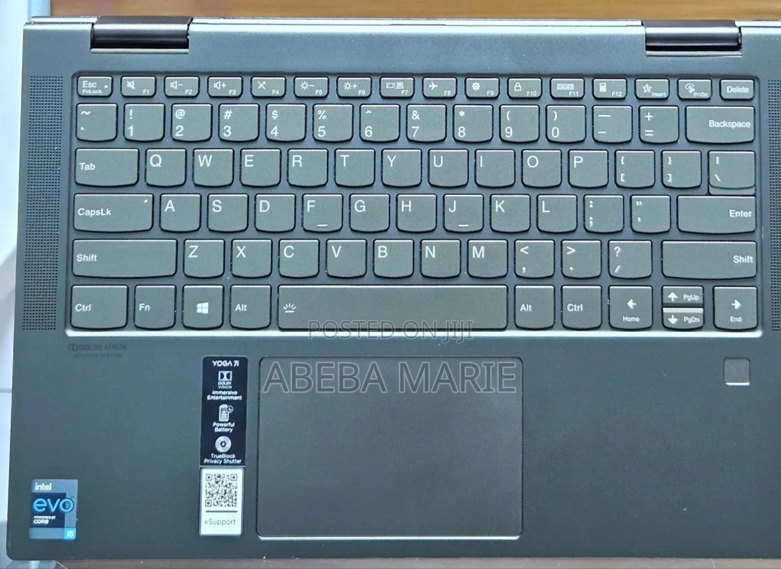 New Laptop Lenovo Yoga 7i 16GB Intel Core I7 SSD 512GB