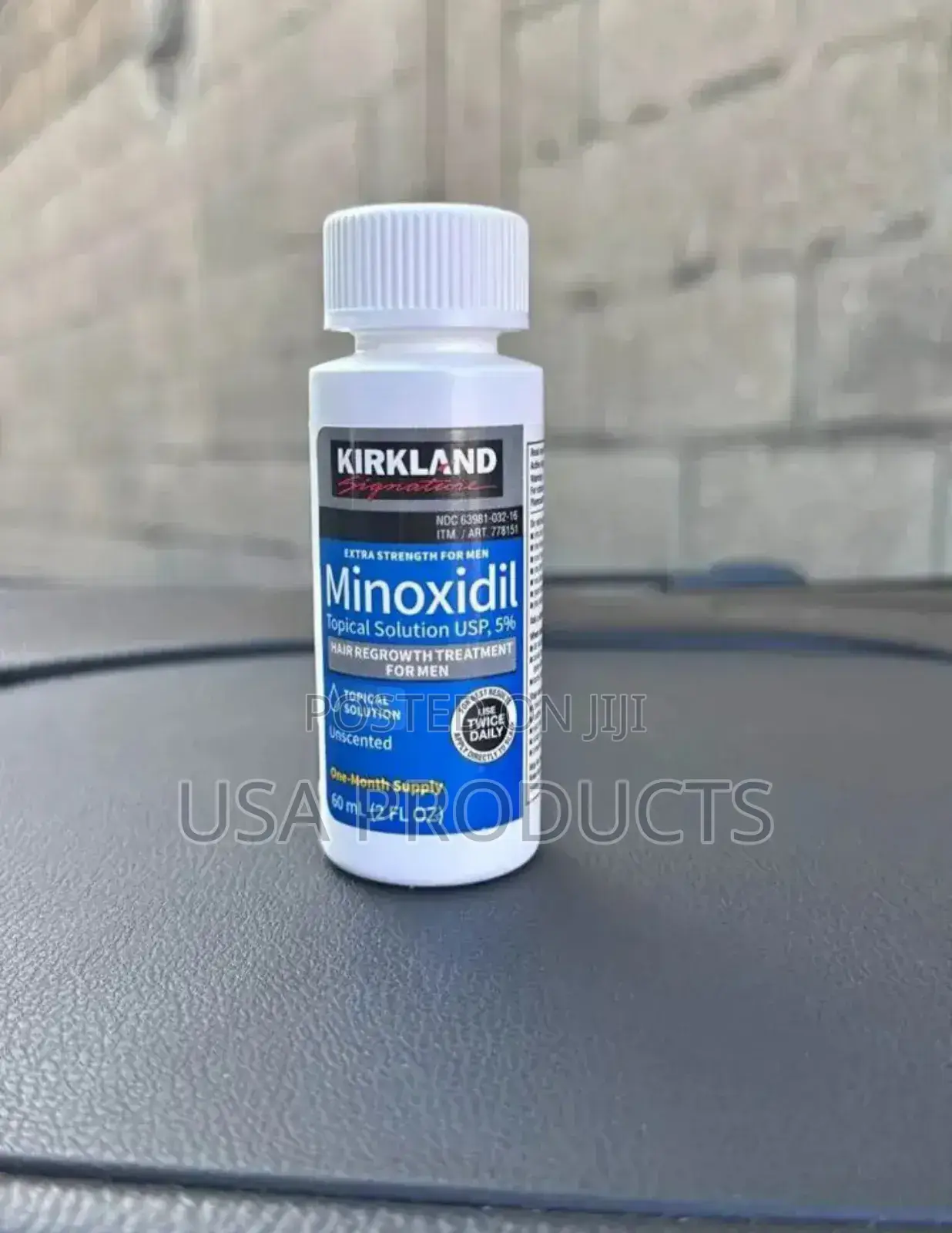Minoxidil Kirkland 5% With Free Delivery የፀጉር ማብቀያ