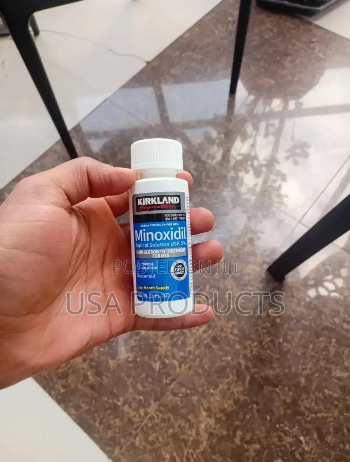 Minoxidil 5% For Women And Men የፀጉር ማብቀያ