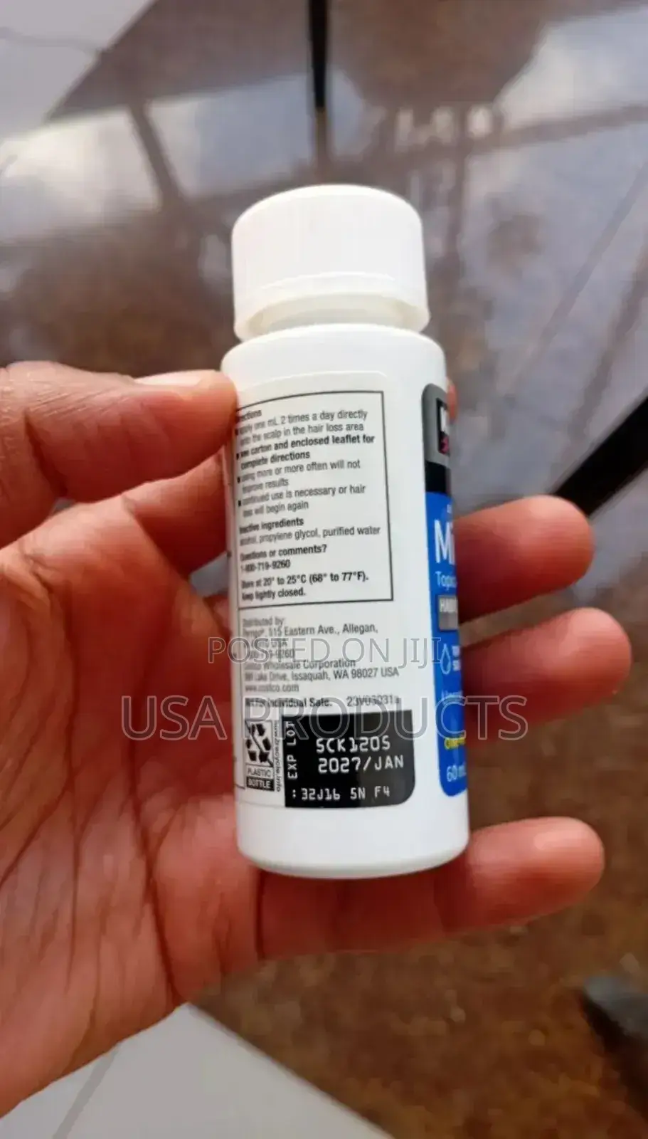 Minoxidil 5% For Women And Men የፀጉር ማብቀያ