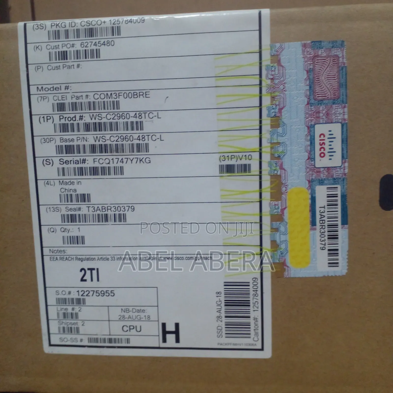 Cisco Ws-c2960-48tc-l