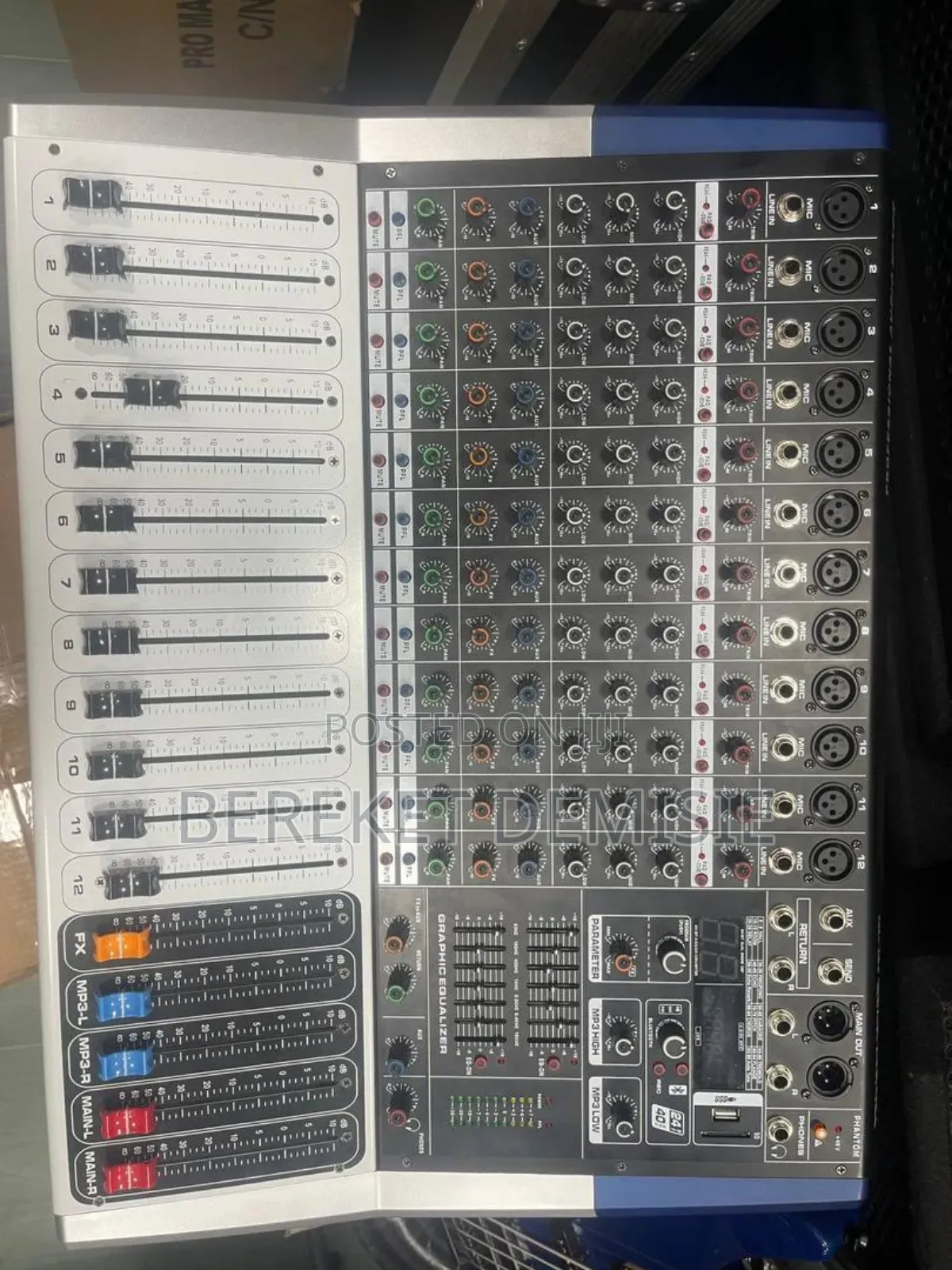 Pro Mixer 12 Channel New