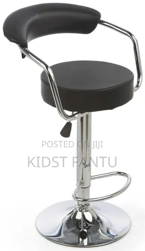 Black Imported Bar Chair