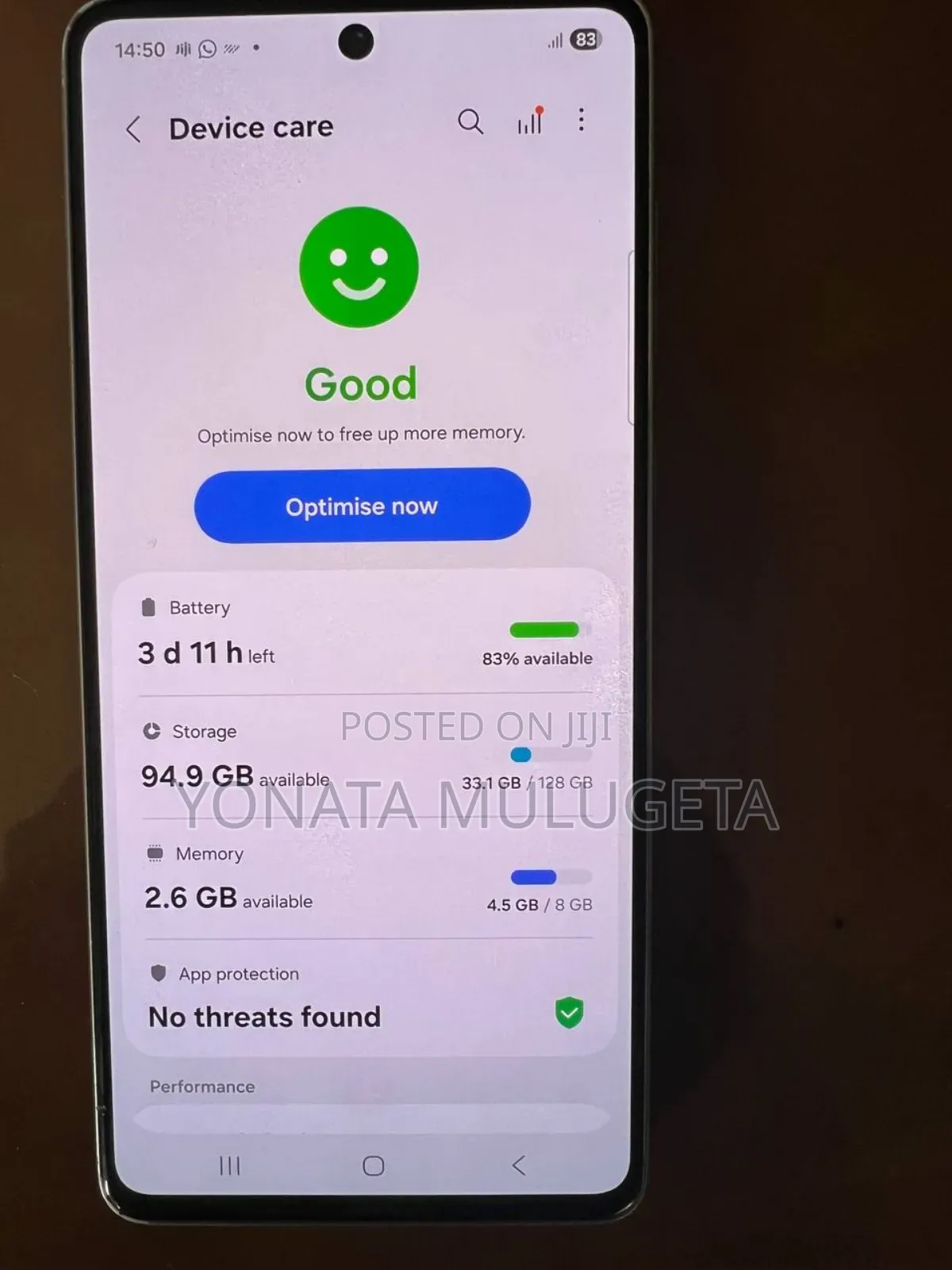 Samsung Galaxy A73 5G 128 GB White