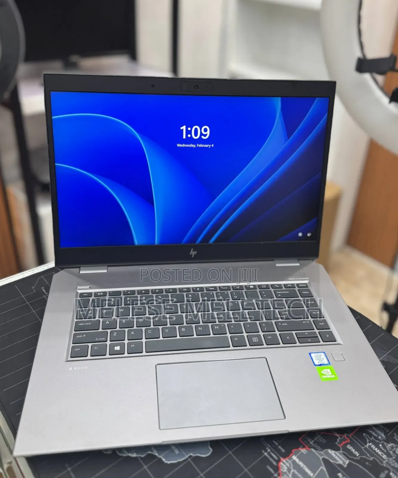 New Laptop HP ZBook 15 16GB Intel Core I7 SSD 512GB