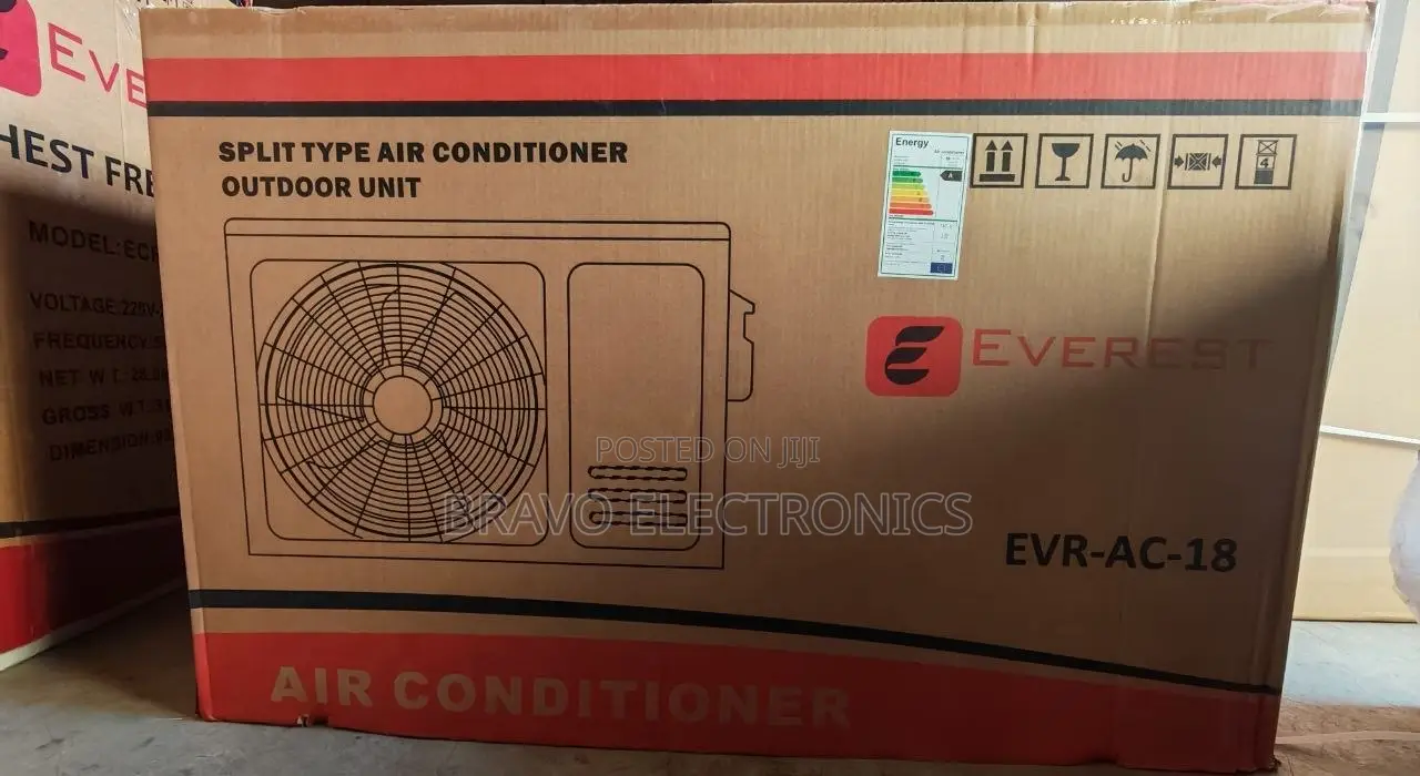 Everest Air Conditioner –18,000 Btu | Powerful Efficient Cooling