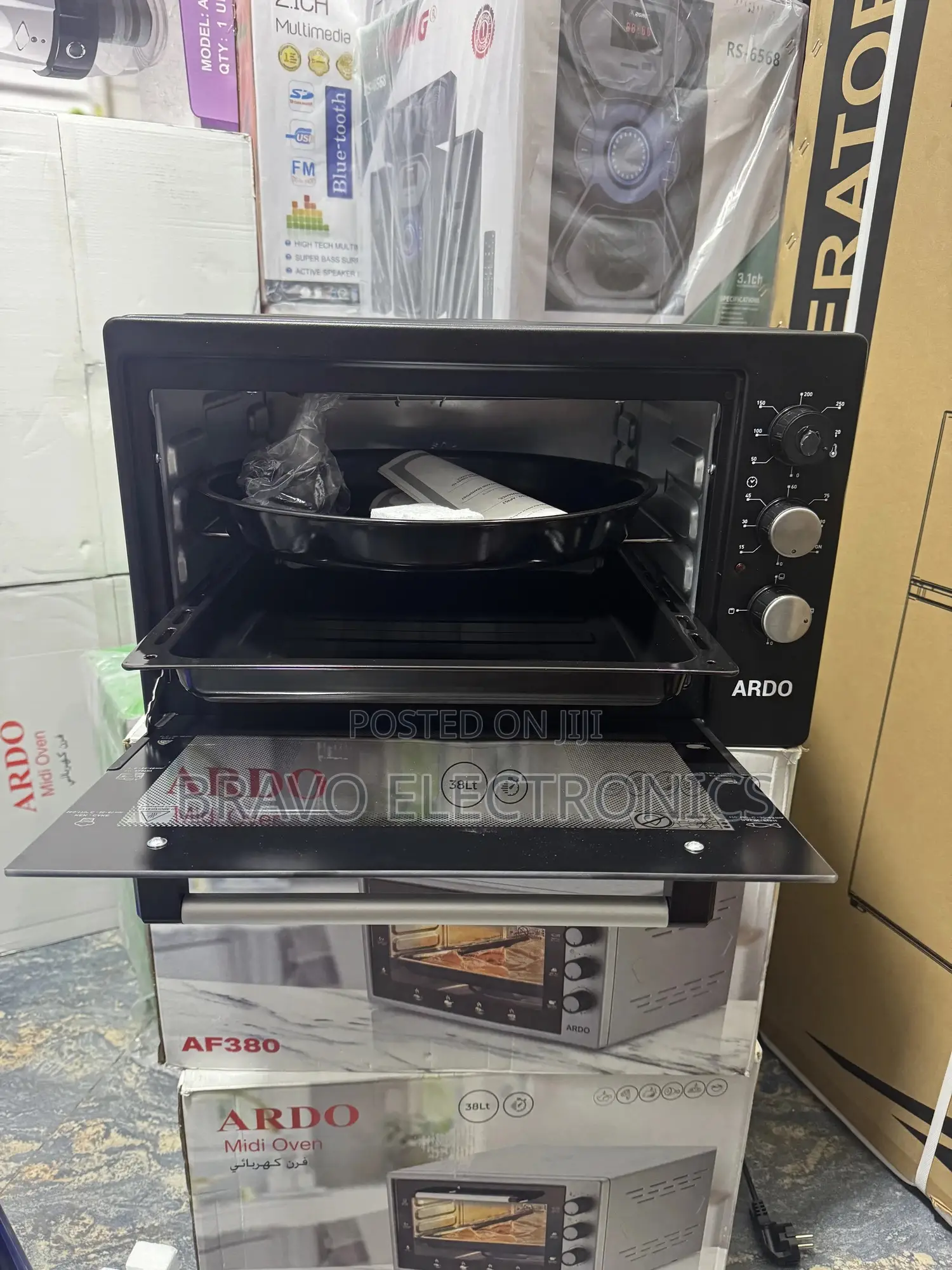 Ardo Mini Oven – 38l | 2 Pattra | Powerful Baking Roasting