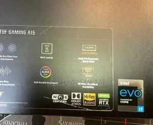 New Laptop Asus TUF Gaming A15 16GB Intel Core I7 SSD 512GB
