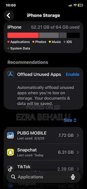 Apple iPhone 11 64 GB Black