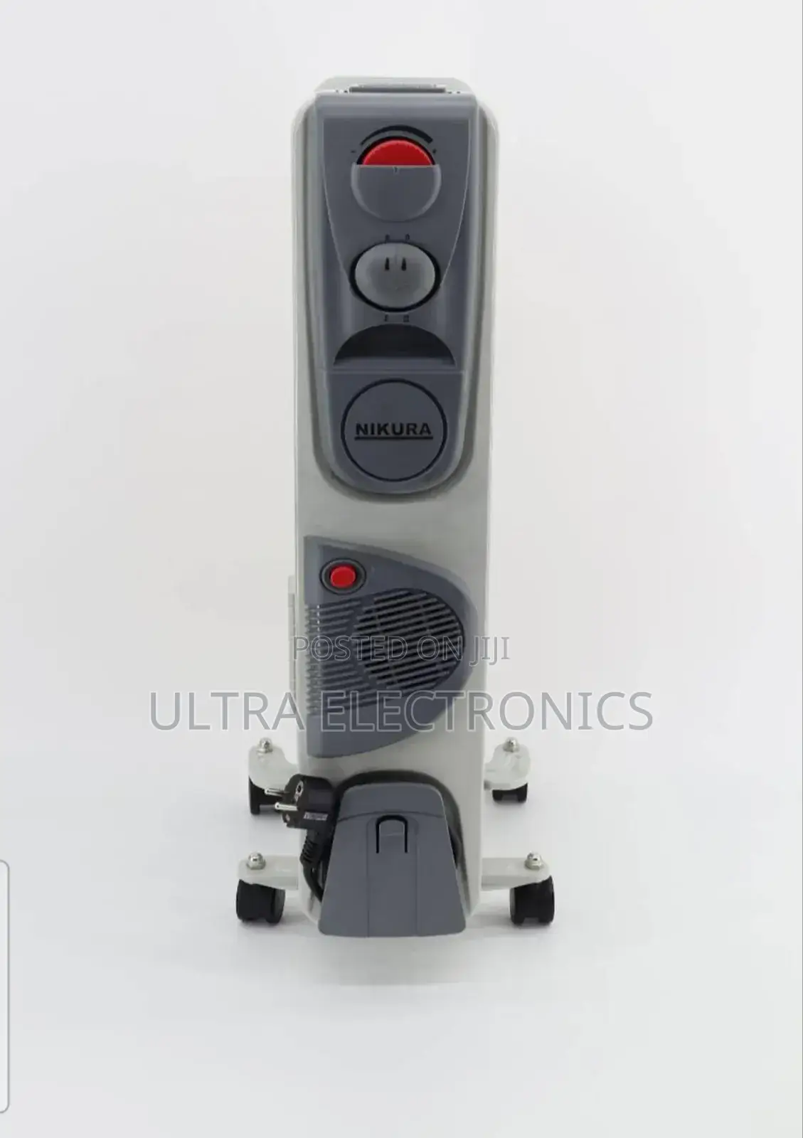 Nikura Oil-Filled Electric Radiator. It Uses Oil-Filled Radiator