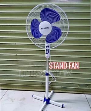 Ailyons 16-Inch Standing Fan. It Features a Powerful Motor And