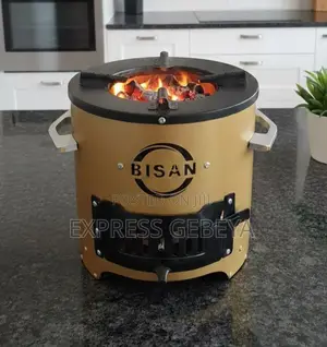 Charcol Saver Stove ተሻሽሎ የቀረበ ተለቅ ያለ ዘመናዊ የከሰል ምድጃ