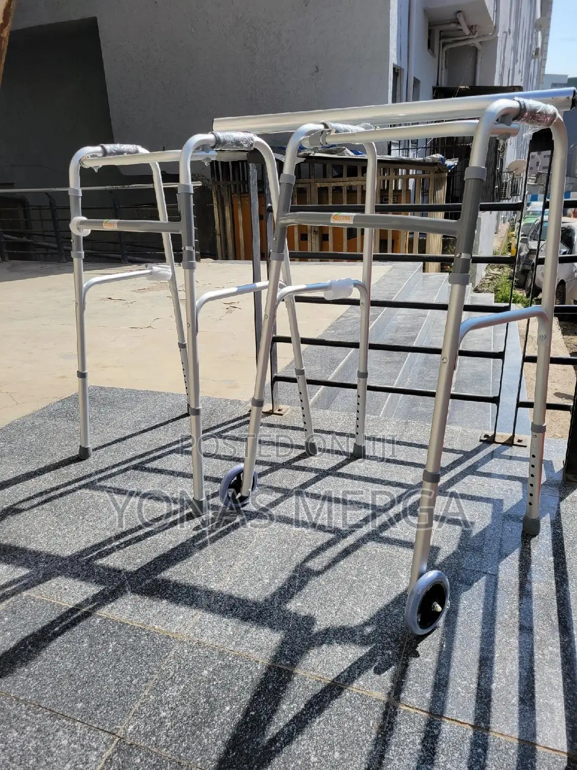 Walker With Wheels咳荀footbar Standing Walker