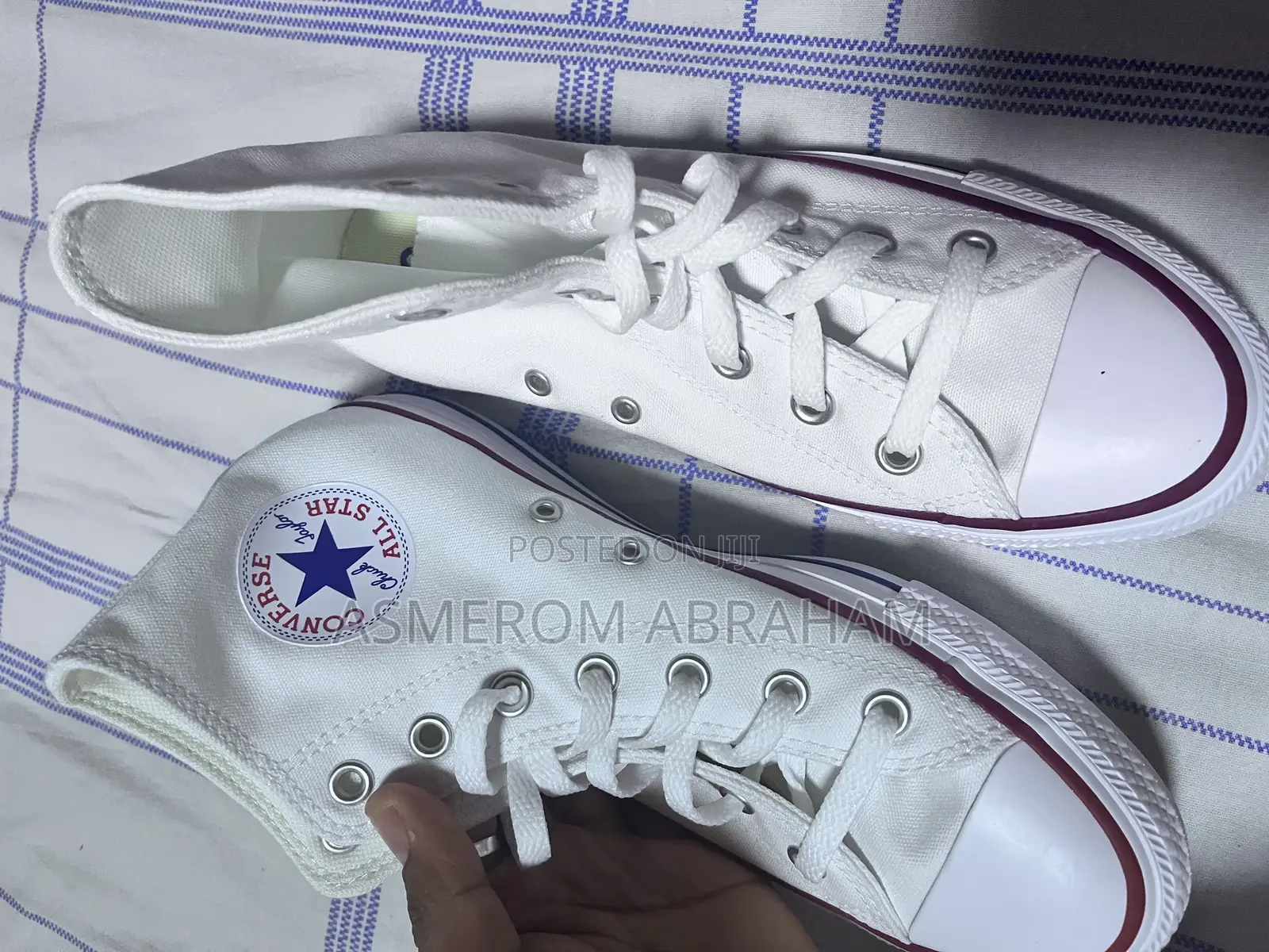 All Star Unisex Sneakers – New – Blue/Beige/White