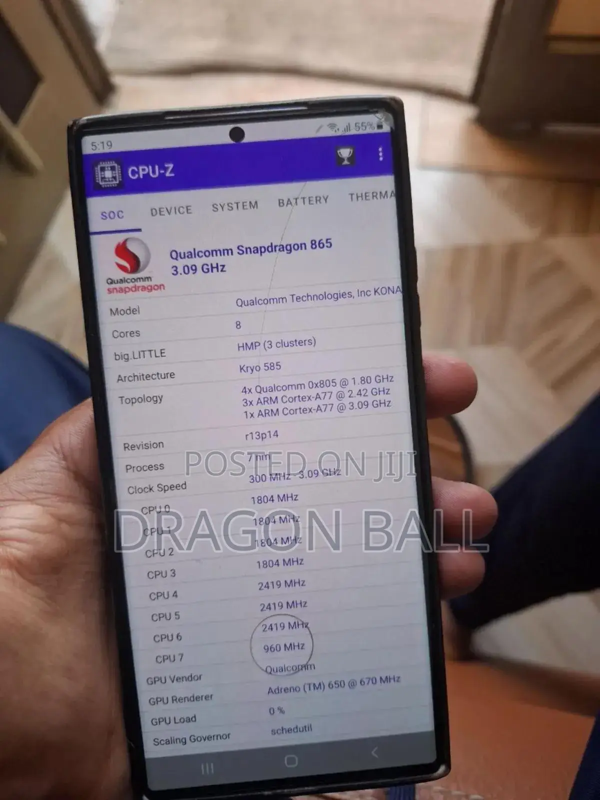 Samsung Galaxy Note 20 Ultra 5G 128 GB Black