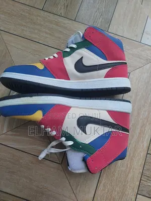 Nike Air Jordan 1 Mid Se "Fearless Blue the Great "- Brand New