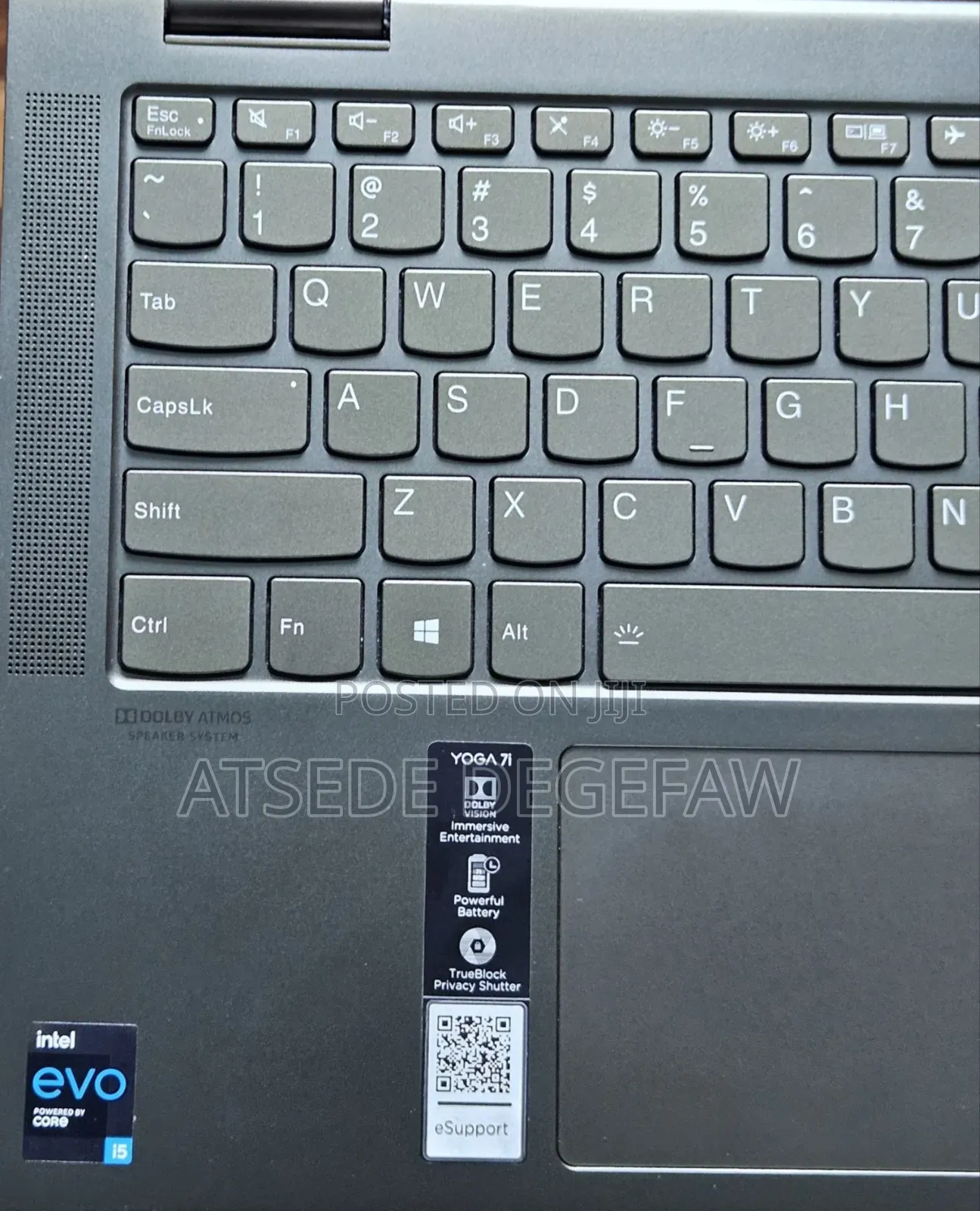 New Laptop Lenovo Yoga 7i 12GB Intel Core I5 SSD 512GB